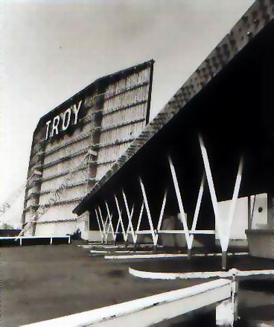 Troy Drive-In Theatre - Screen And Lanes - Photo From Rg